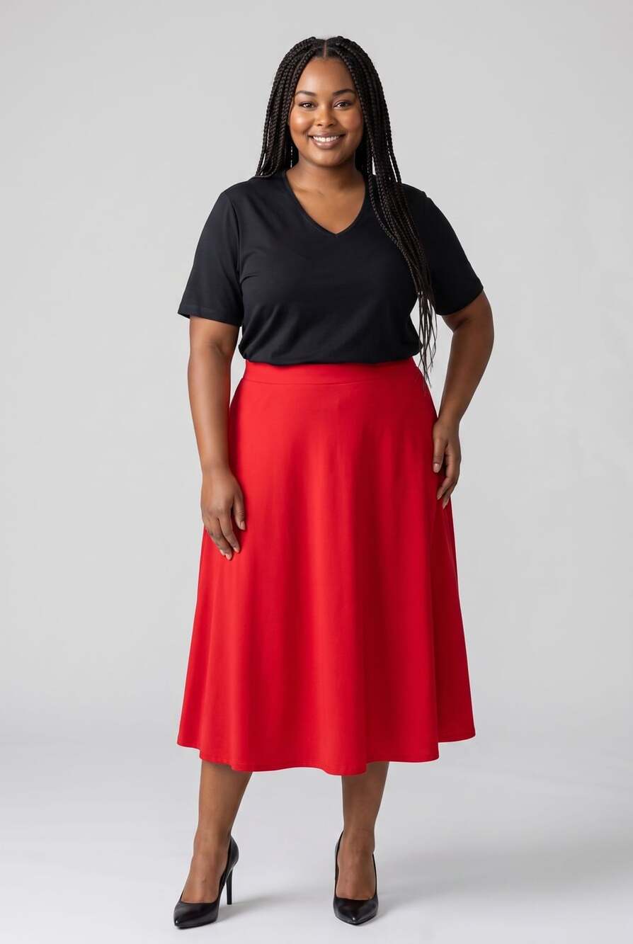 Isaac Mizrahi Live Essentials Black V-Neck Short Sleeve T-Shirt